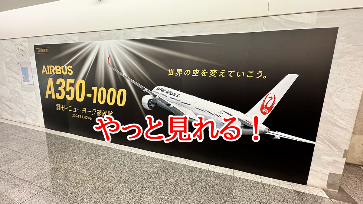 A350-1000 trico見学会
