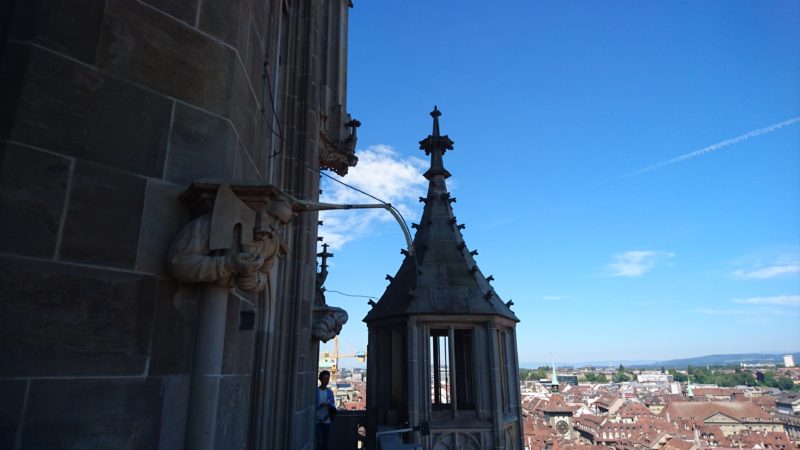 世界遺産ベルン大聖堂からの眺め