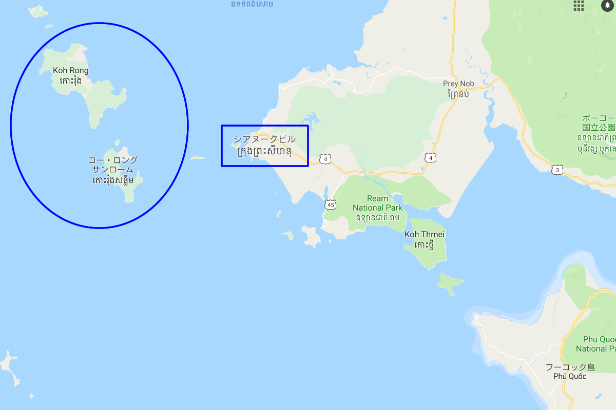 ロン島 MAP