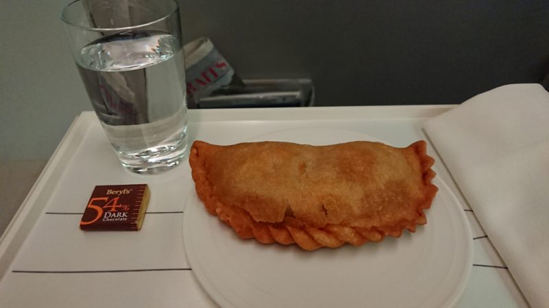 マレーシア航空　ビジネスクラス　機内食 MH616