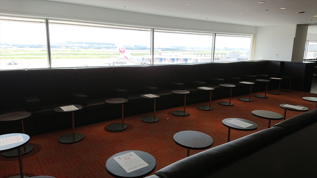 羽田空港 第一ターミナル 南ウィング JAL サクララウンジ Sakura Lounge 20年06月訪問