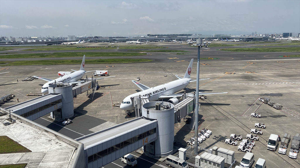 羽田空港の様子 2020年06月20日