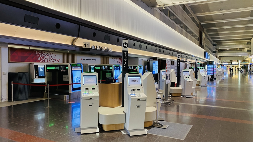 羽田空港 第一ターミナル 南ウィング JAL DIAMOND PREMIER LOUNGE 21年1月訪問