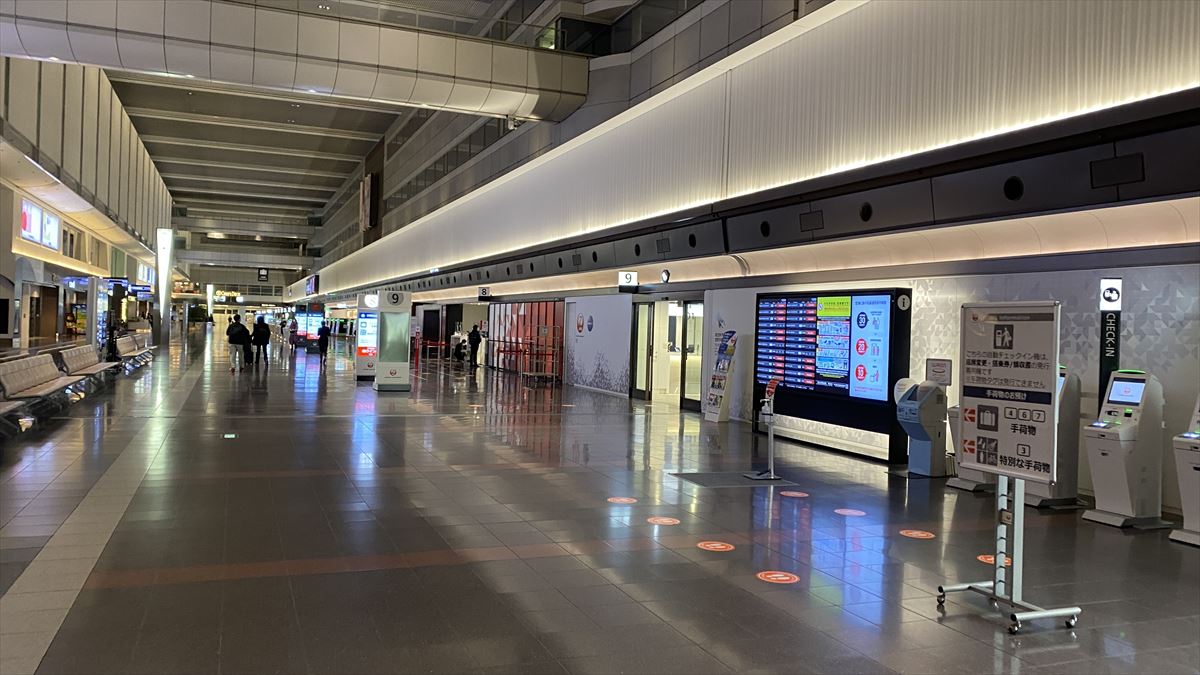 羽田空港 第一ターミナル 北ウィング JAL DIAMOND PREMIER LOUNGE 21年2月訪問