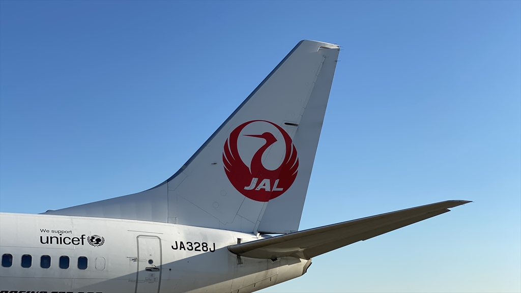 ボーイングB737-800型機 JL4724 仙台～羽田 クラスJ 搭乗記 19FEB21