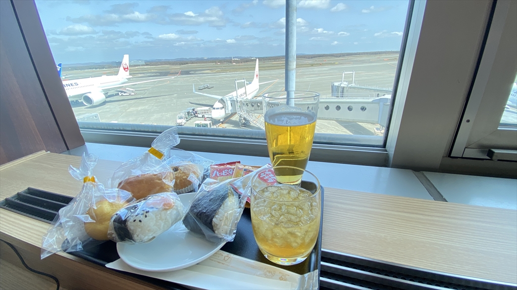 札幌・新千歳国際空港 JAL DIAMOND PREMIER LOUNGE 21年5月訪問