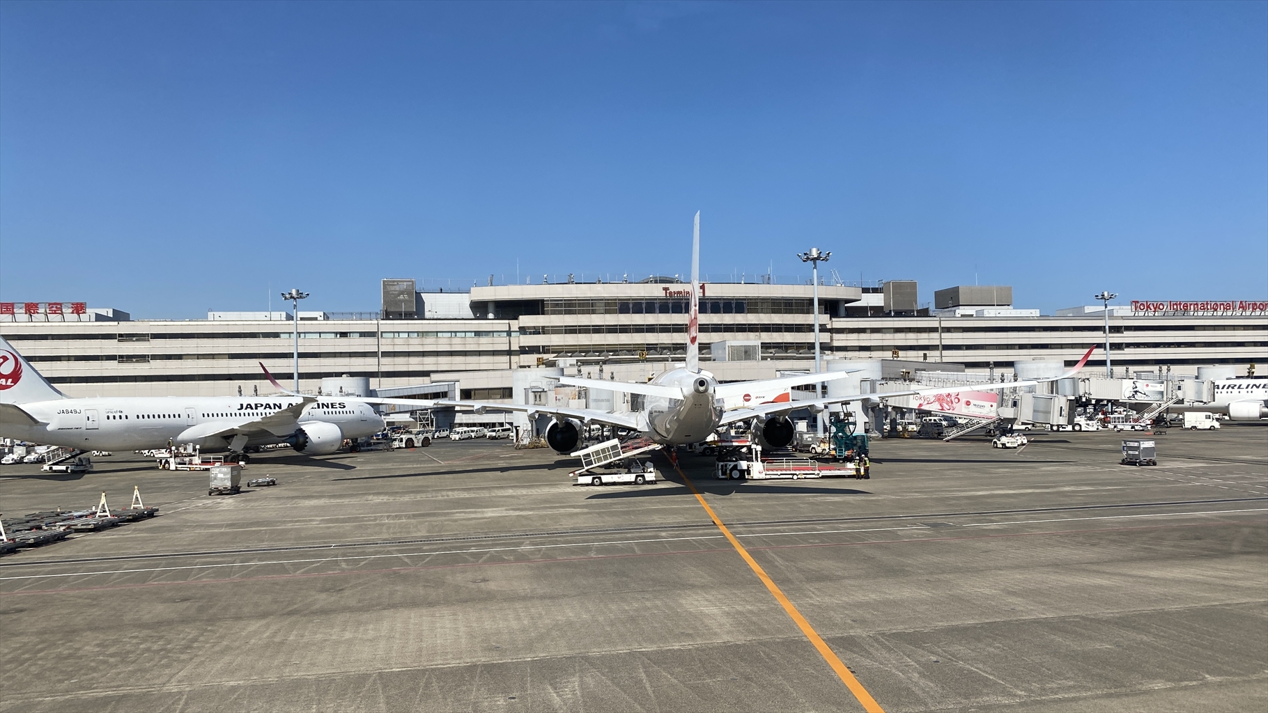 エアバスA350-900型機 JL919 沖縄(那覇)～羽田 ファーストクラス 搭乗記 01JUN21