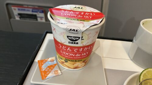 JAL JL526 札幌(新千歳) ～ 羽田ファーストクラス機内食 08JUL21