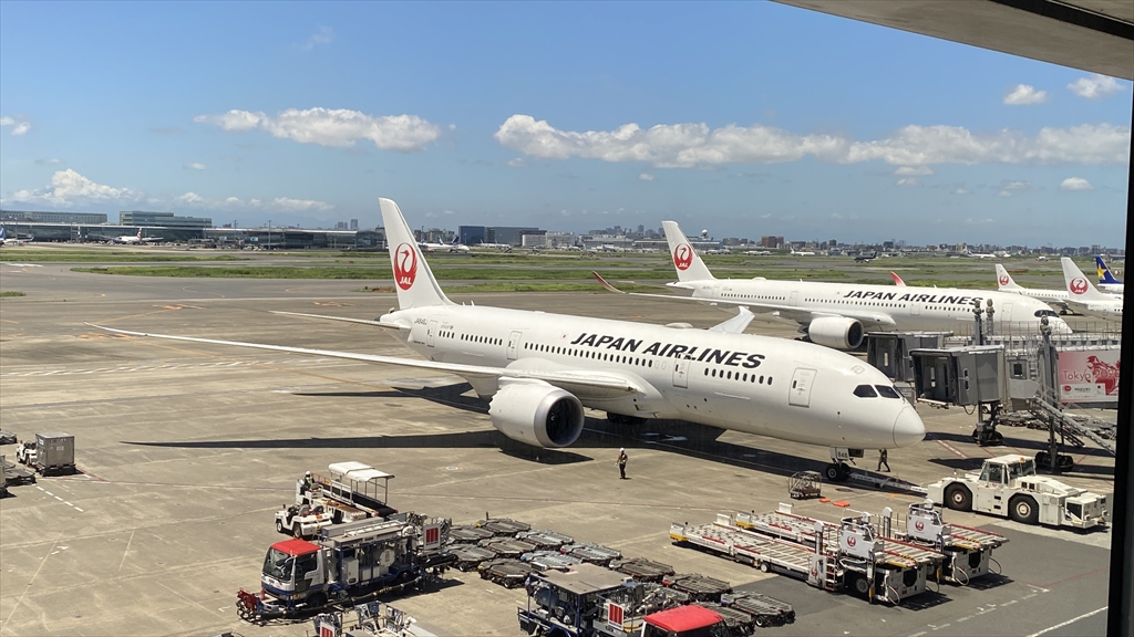 羽田空港 第一ターミナル 北ウィング JAL DIAMOND PREMIER LOUNGE 21年7月訪問