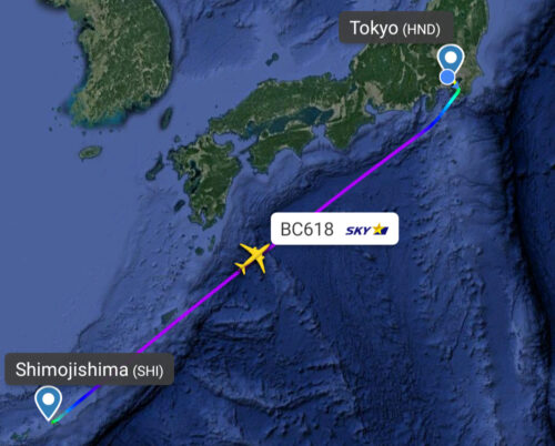 ボーイングB737-800型機 BD618 下地島(宮古)～羽田 普通席 搭乗記 27AUG21 ピカチュウジェット