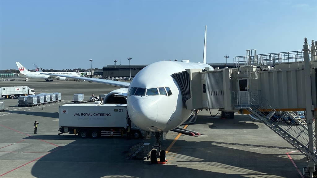 JL8006便　成田発ニューヨーク行 2022年3月 搭乗記