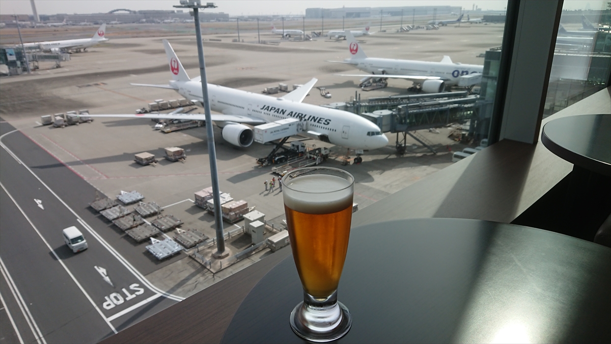 羽田国際空港 JALサクララウンジ SKY VIEW 20年03月訪問