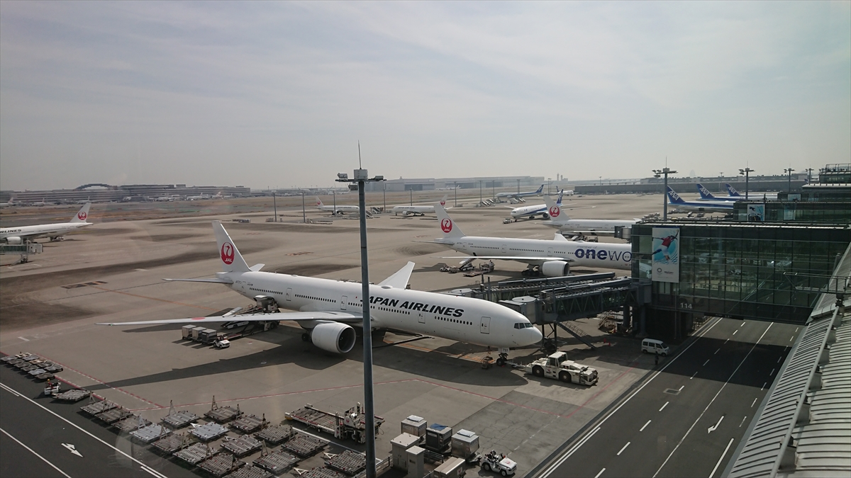 羽田国際空港 JALサクララウンジ SKY VIEW 20年03月訪問