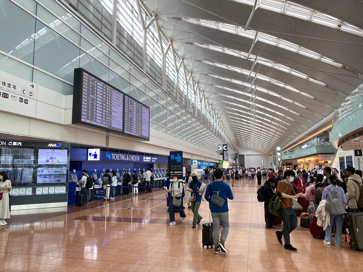 羽田空港　第二ターミナル 2022年6月
