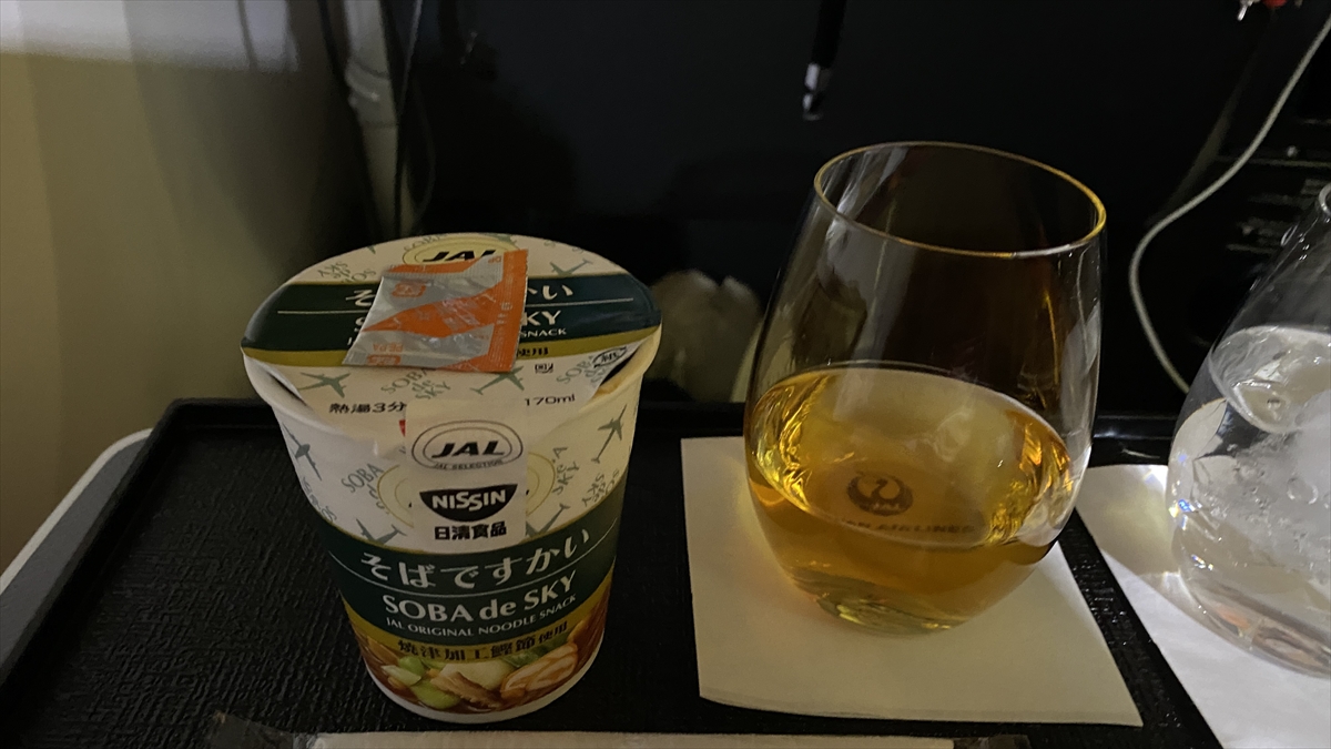 JAL JL726 ジャカルタ～成田 国際線ビジネスクラス機内食 JUN22