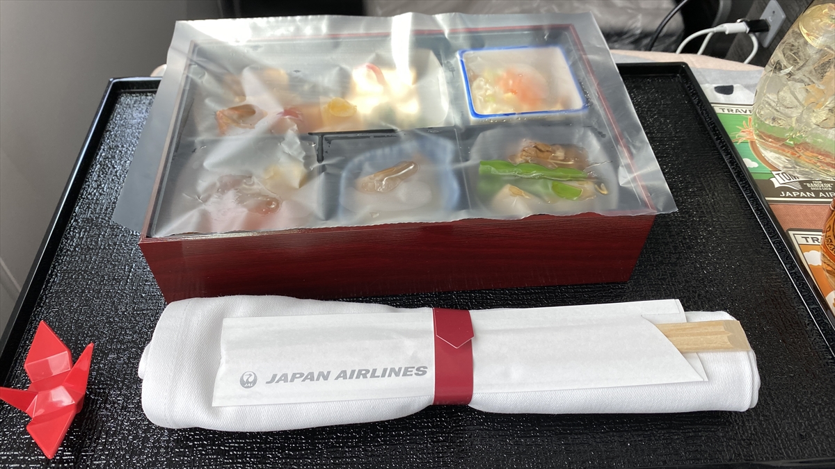 JAL JL725 成田～ジャカルタ 国際線ビジネスクラス機内食 SEP22