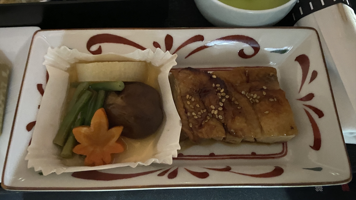 JAL JL036 シンガポール～羽田 ビジネスクラス機内食 SEP22