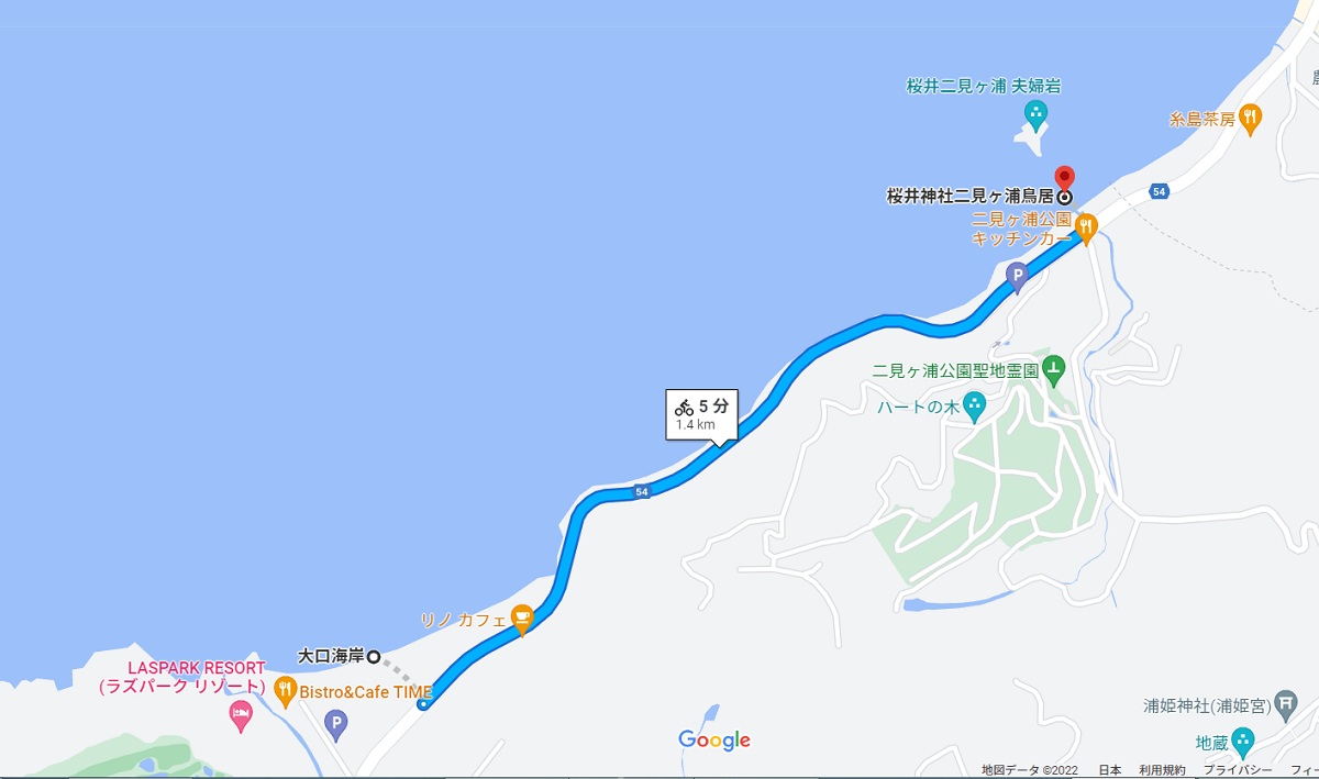 糸島サイクリングMAP