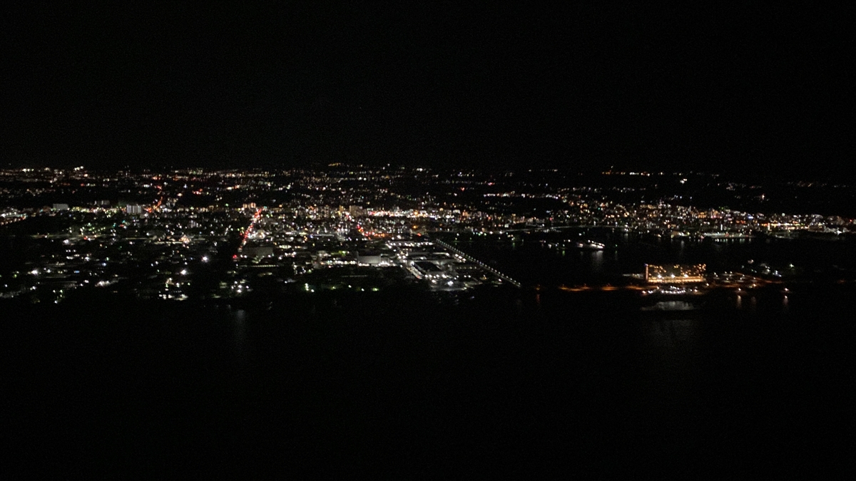 【フライトレポ】夕暮れ時の富士山が素晴らしかった！ JL921 羽田～那覇 19DEC22