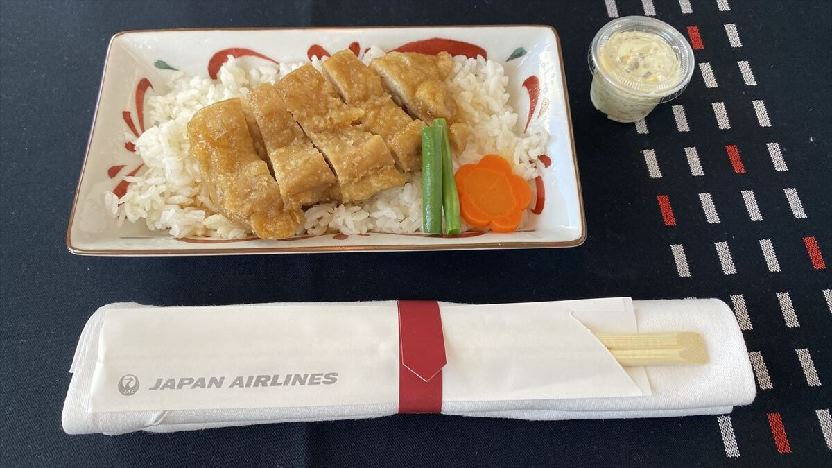 【機内食レポ】アラカルトの機内食レポ開始。JAL長距離ビジネス 23年6月