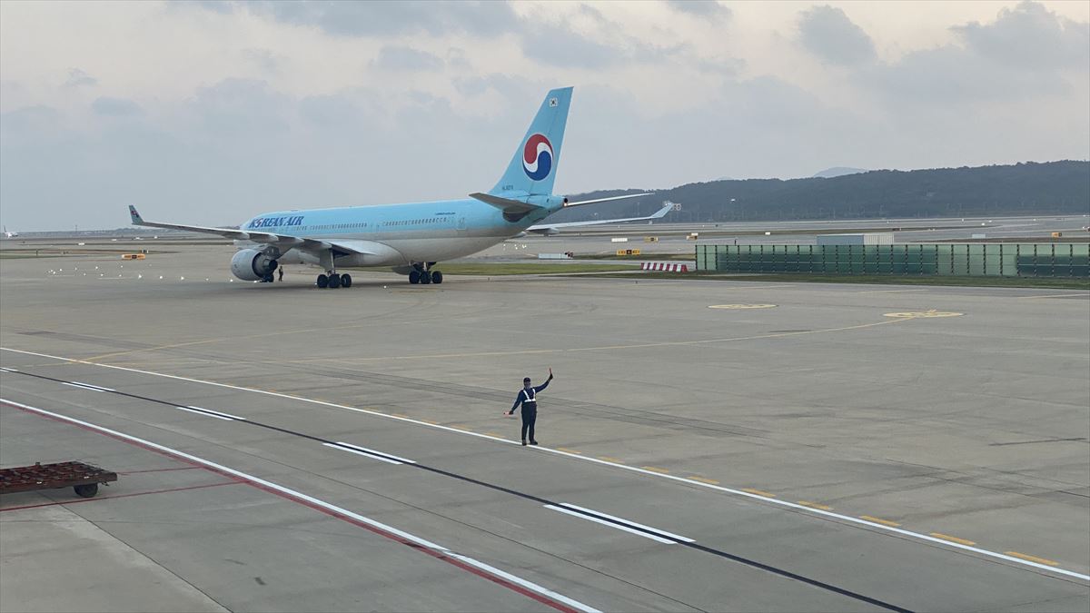 【フライトレポ】大韓航空の日韓戦ビジネスクラス 仁川～成田 SEP23