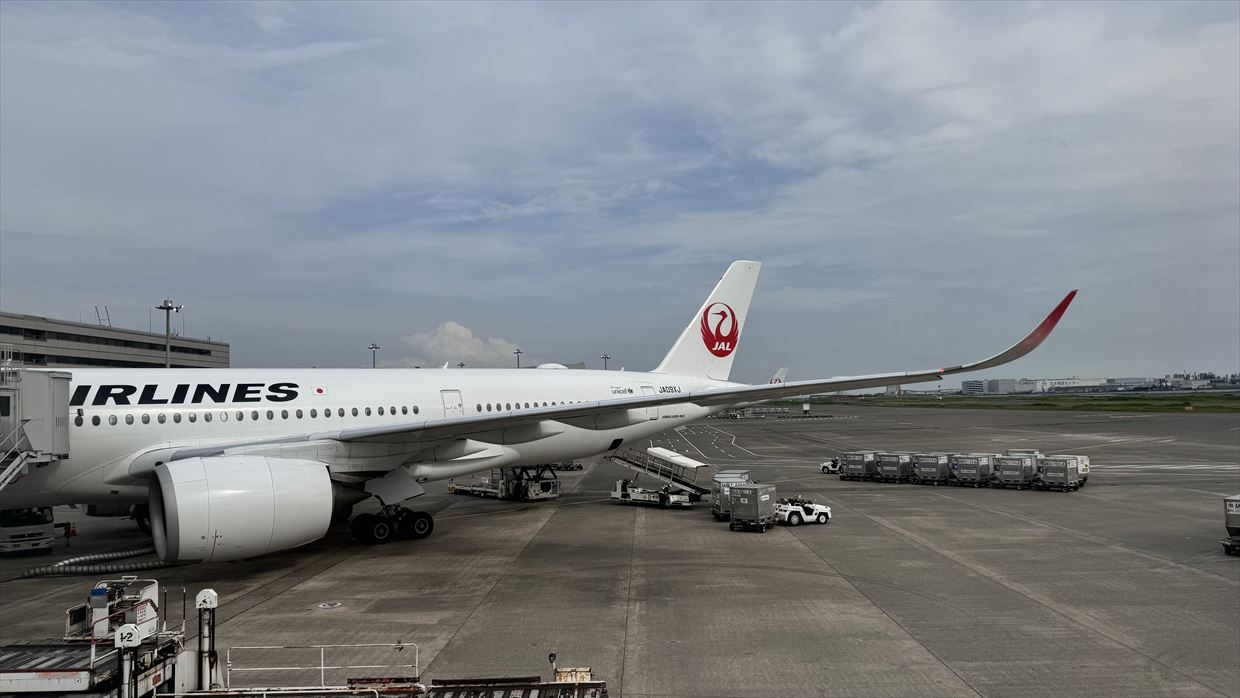 【フライトレポ】夕暮れ時の羽田～那覇航路 A350-900型機 JUL24