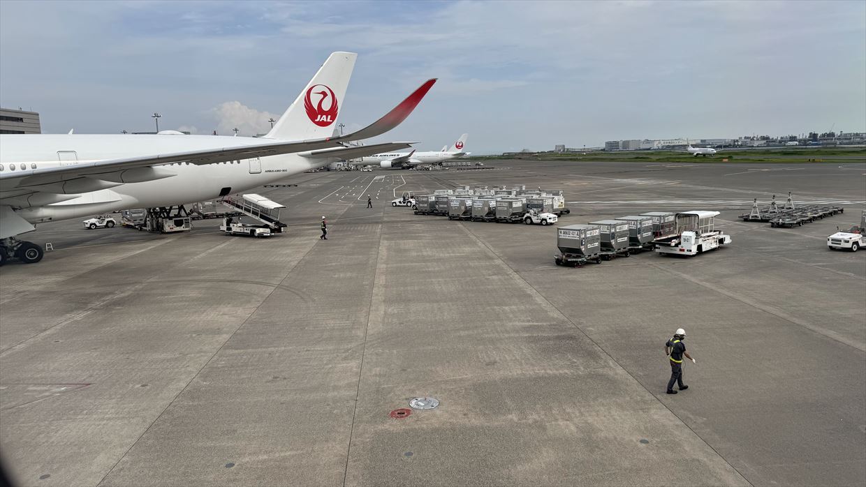 【フライトレポ】夕暮れ時の羽田～那覇航路 A350-900型機 JUL24