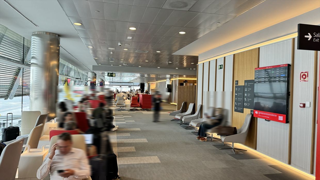 【ラウンジレポ】マドリード バラハス空港 T4サテライト イベリア航空 Premium Lounge Velázquez 25Sep25
