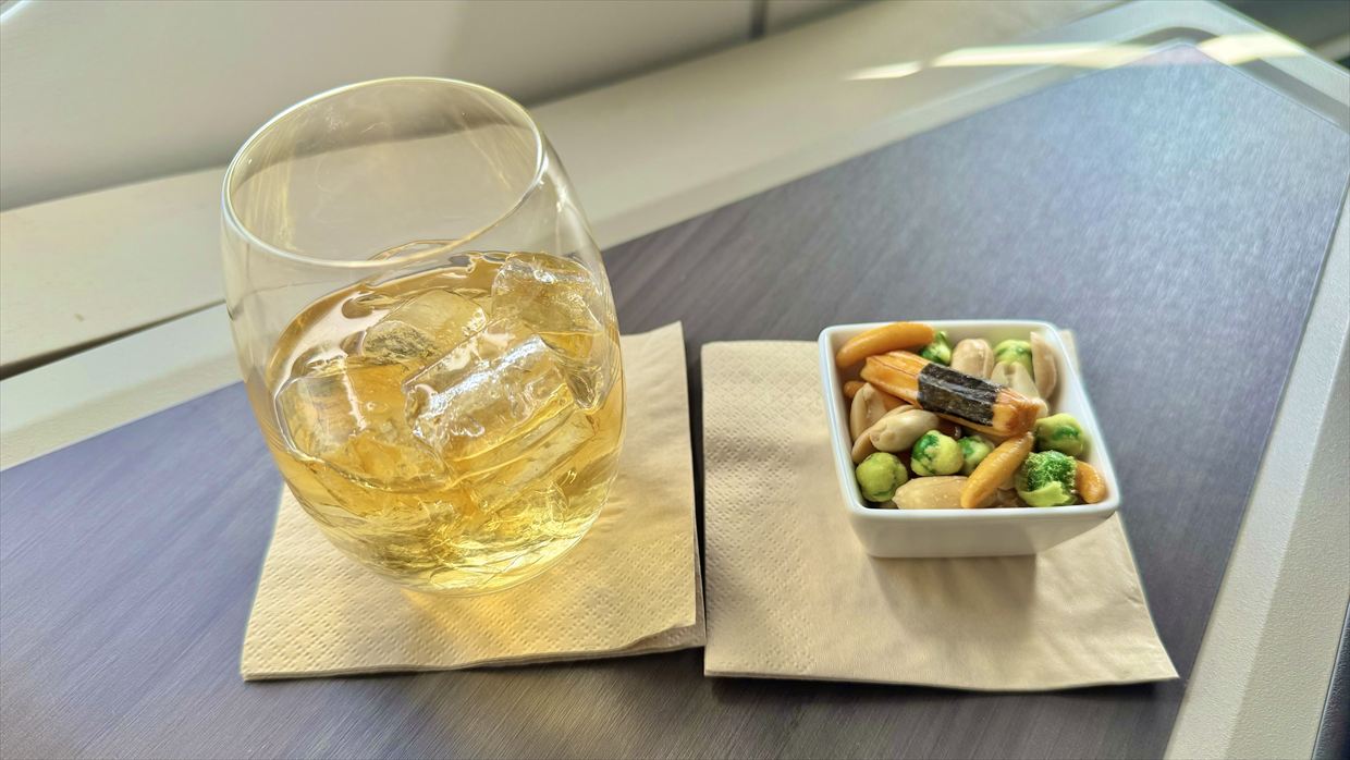 【機内食レポ】香港～成田 CX500便 ビジネスクラス 24年09月26日