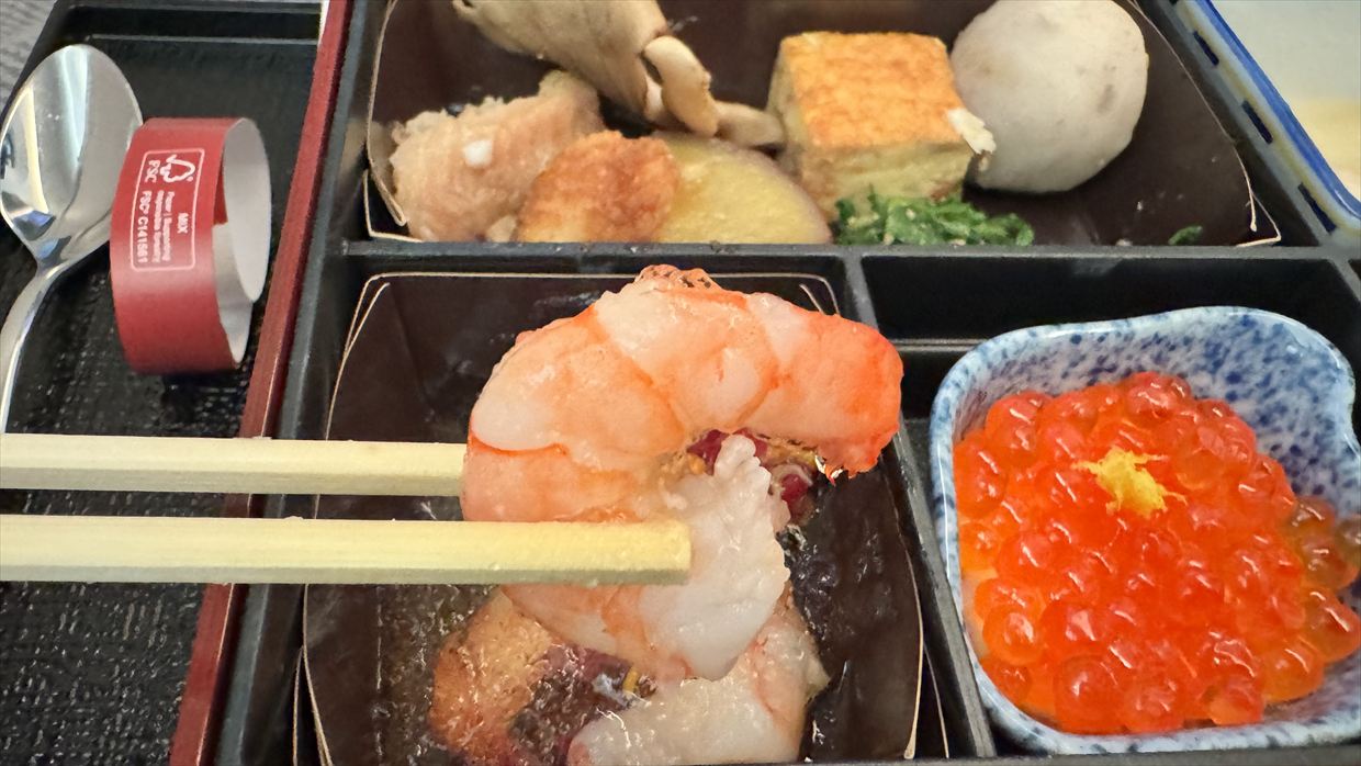 【機内食レポ】羽田～ドーハ JAL59便 ビジネスクラス 24年10月