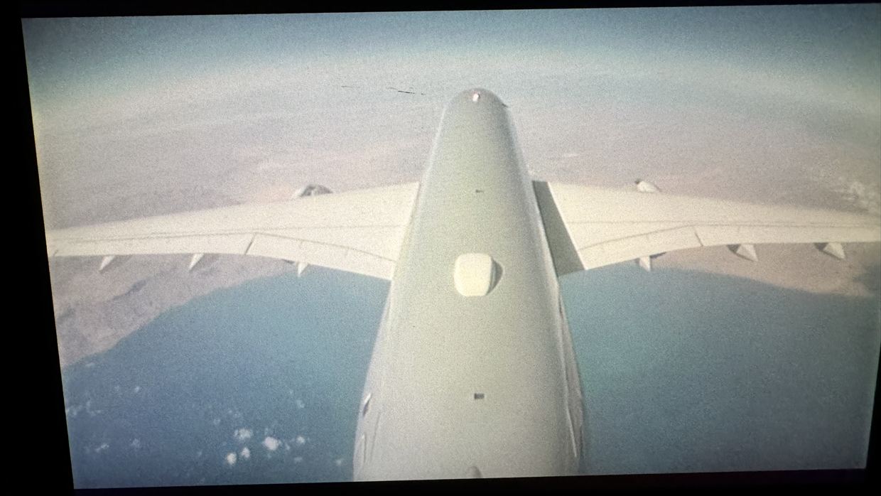 【フライトの様子】QR1397 ドーハ~カサブランカ 27Oct24 エアバスA350-900型機