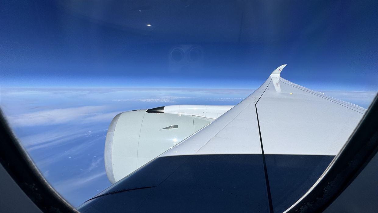【フライトの様子】QR1397 ドーハ~カサブランカ 27Oct24 エアバスA350-900型機