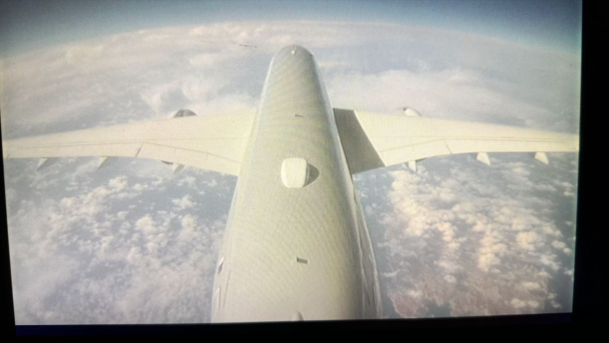 【フライトの様子】QR1397 ドーハ~カサブランカ 27Oct24 エアバスA350-900型機