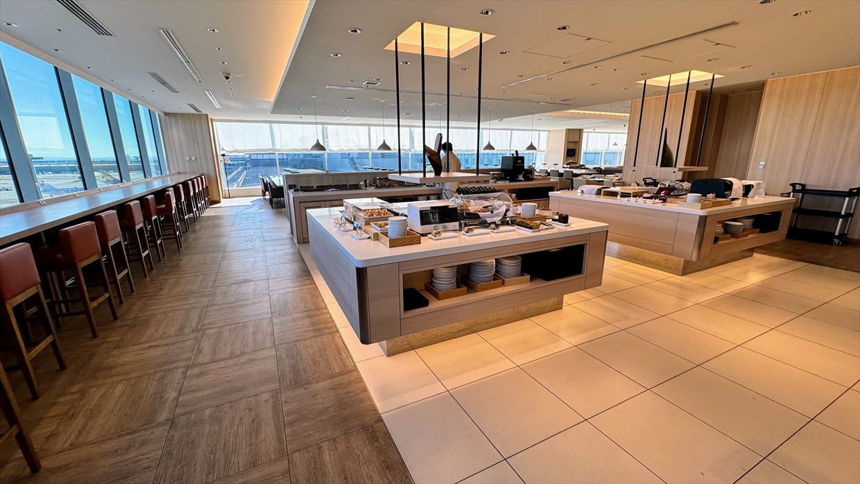 【ラウンジレポ】羽田空港 JAL サクララウンジ SKY VIEW LOUNGE 25年1月1日