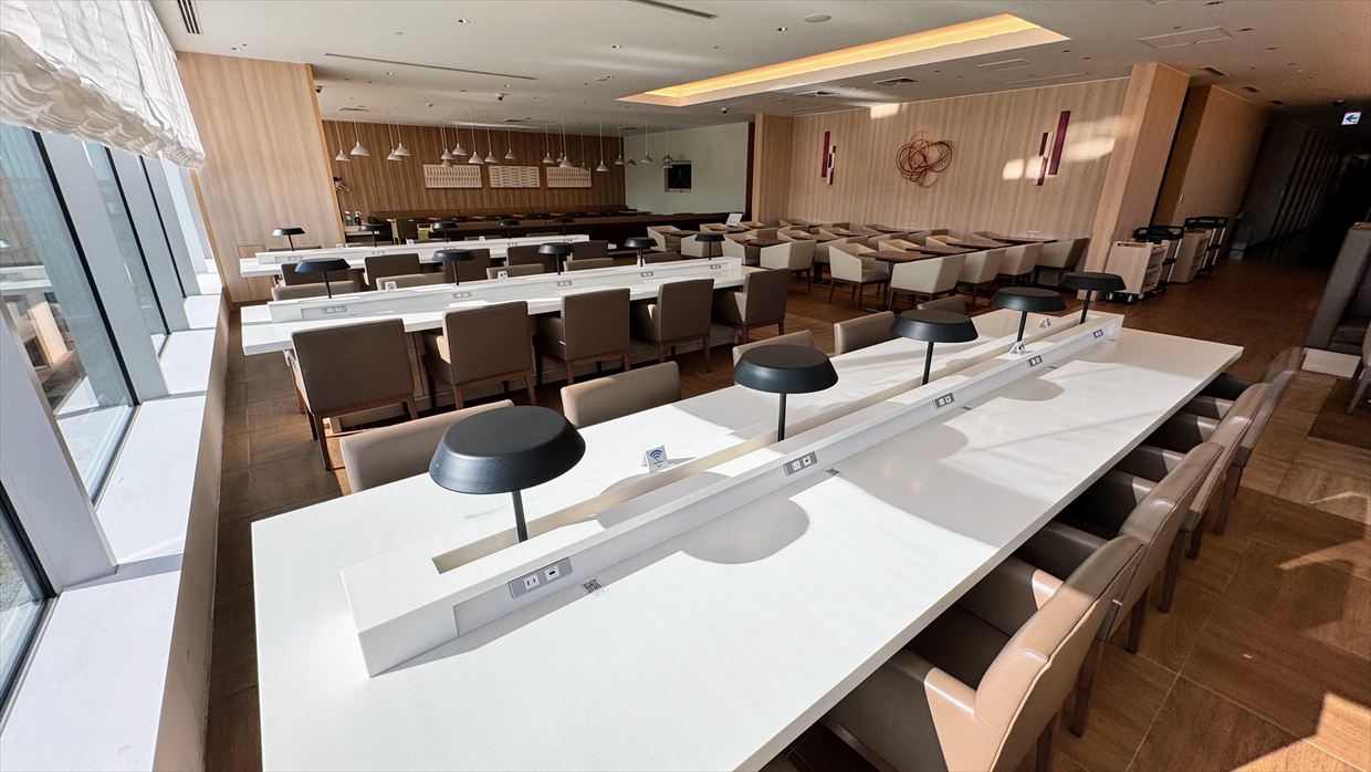 【ラウンジレポ】羽田空港 JAL サクララウンジ SKY VIEW LOUNGE 25年1月1日
