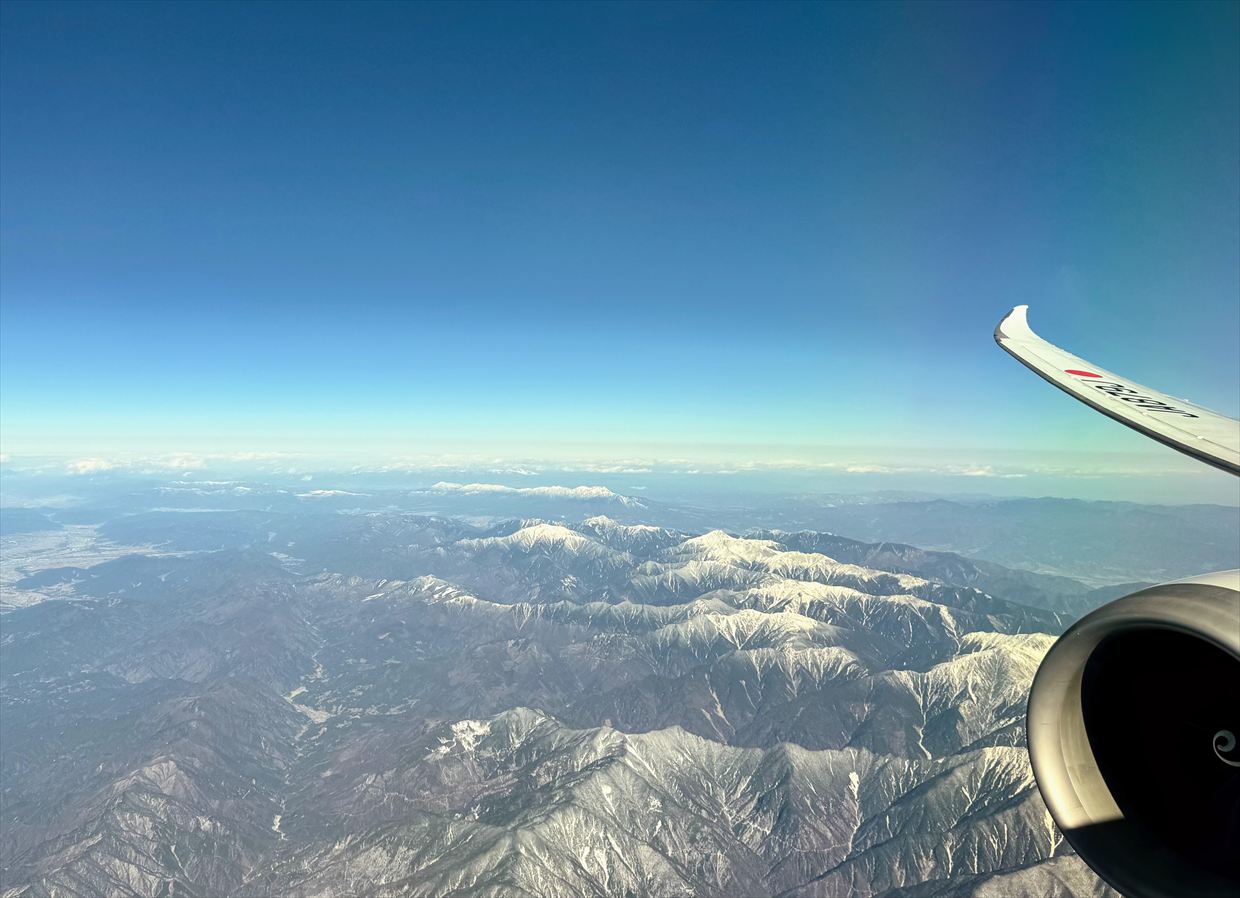【フライトの様子】JAL39 羽田～デリー 01Jan25