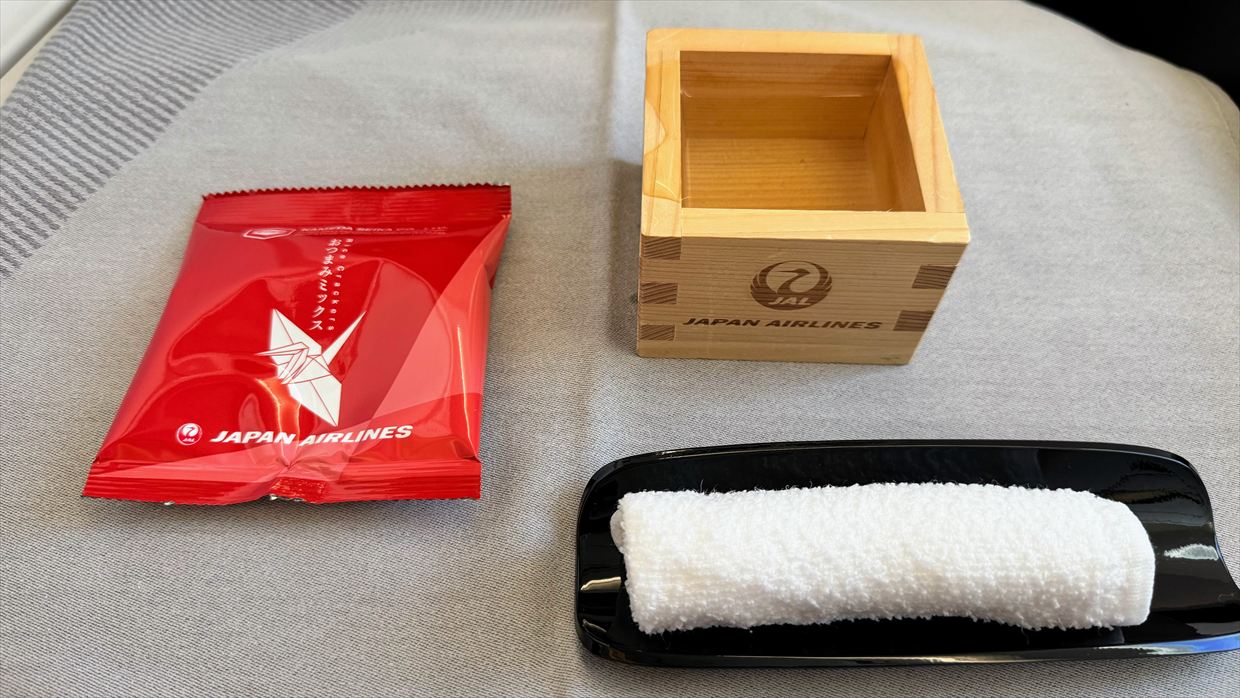 【機内食レポ】羽田～デリー　JAL ビジネスクラス 25年01月
