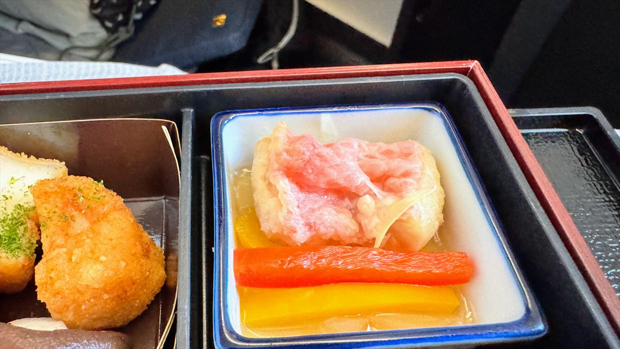 【機内食レポ】羽田～デリー　JAL ビジネスクラス 25年01月
