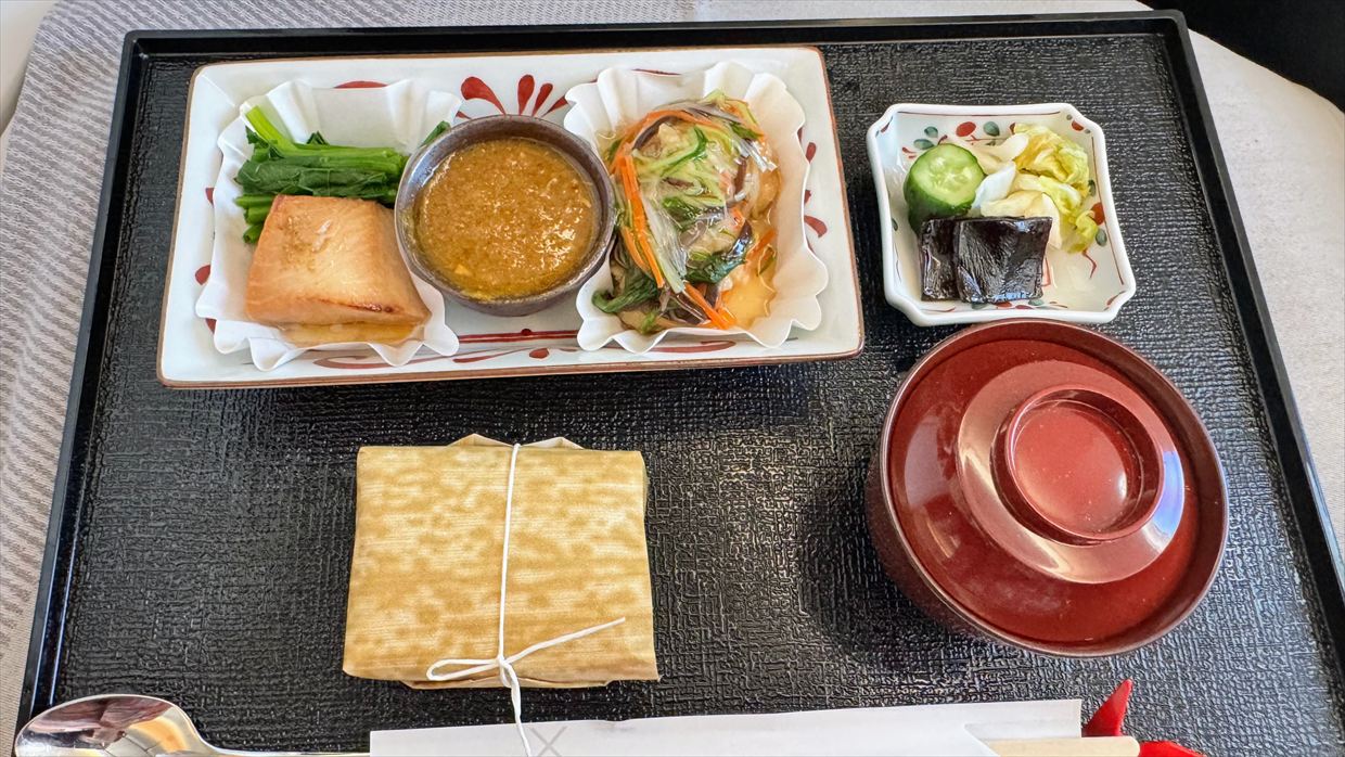 【機内食レポ】羽田～デリー　JAL ビジネスクラス 25年01月