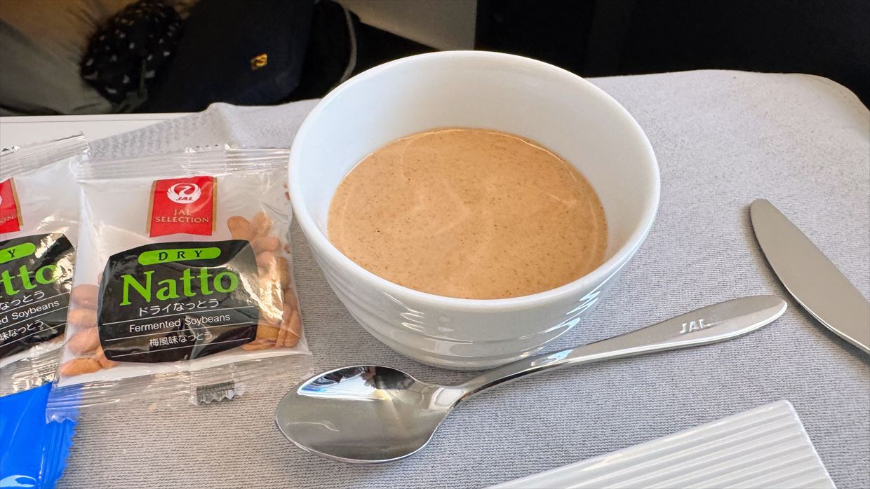 【機内食レポ】羽田～デリー　JAL ビジネスクラス 25年01月