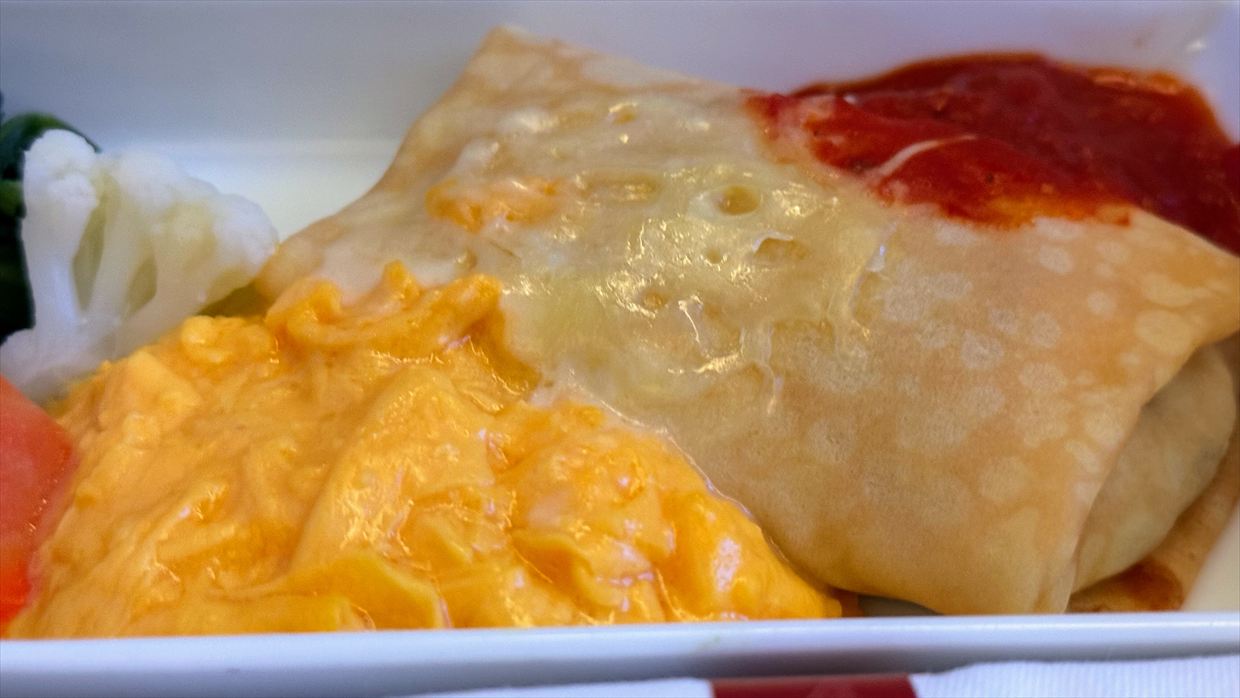 【機内食レポ】羽田~デリー JAL39便 ビジネスクラス 25年01月 ※到着前の軽食