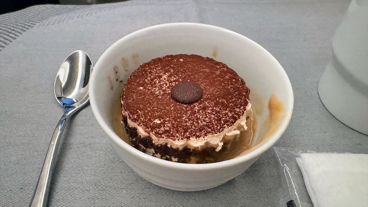 【機内食レポ】デリー～羽田　JAL30便 ビジネスクラス 25年01月