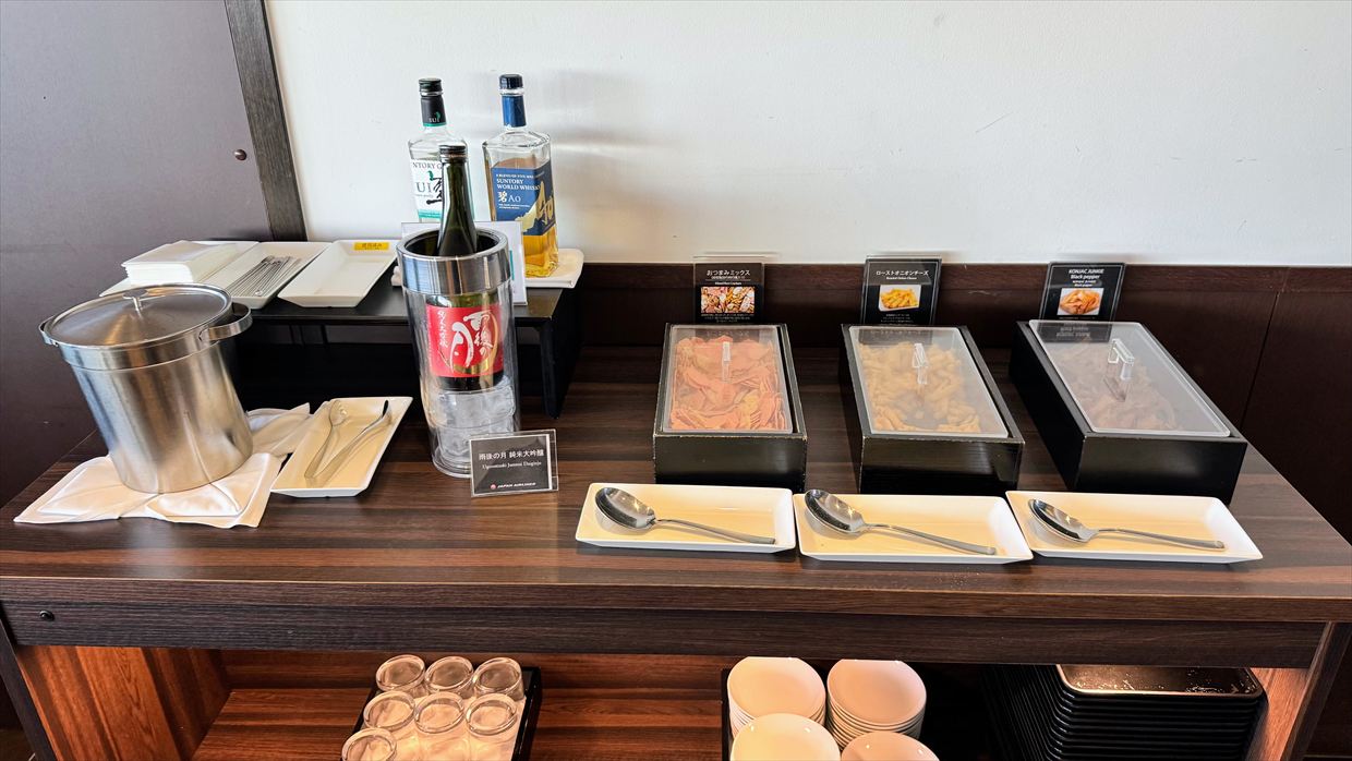 【ラウンジレポ】羽田空港 第1ターミナル JAL ダイヤモンド プレミアム ラウンジ 31Jan25