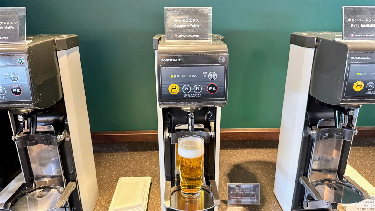 【ラウンジレポ】羽田空港 第1ターミナル JAL ダイヤモンド プレミアム ラウンジ 31Jan25