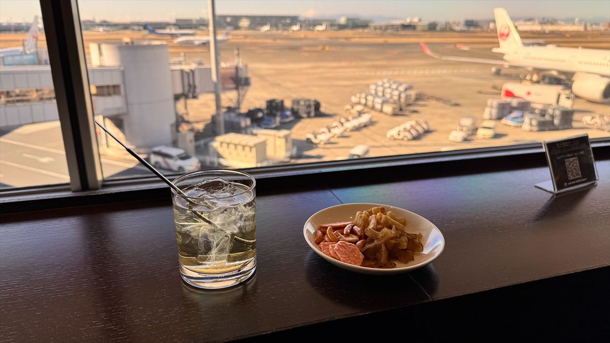 【ラウンジレポ】羽田空港 第1ターミナル JAL ダイヤモンド プレミアム ラウンジ 31Jan25