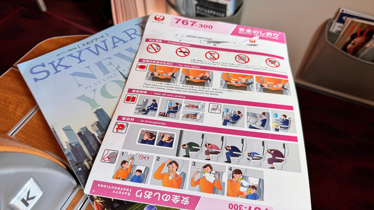 【フライトの様子】JAL117 羽田～伊丹 31Jan25