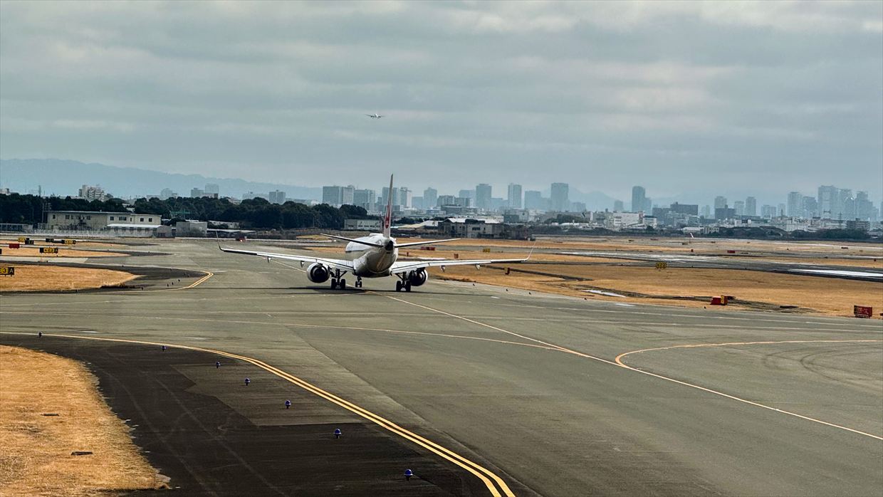 【フライトの様子】JAL116 伊丹～羽田 02Feb25