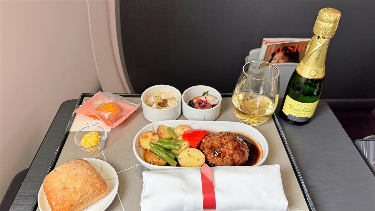 【機内食レポ】伊丹～伊丹　JAL116便 ファーストクラス 25年02月02日