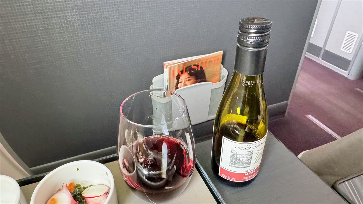 【機内食レポ】伊丹～伊丹　JAL116便 ファーストクラス 25年02月02日