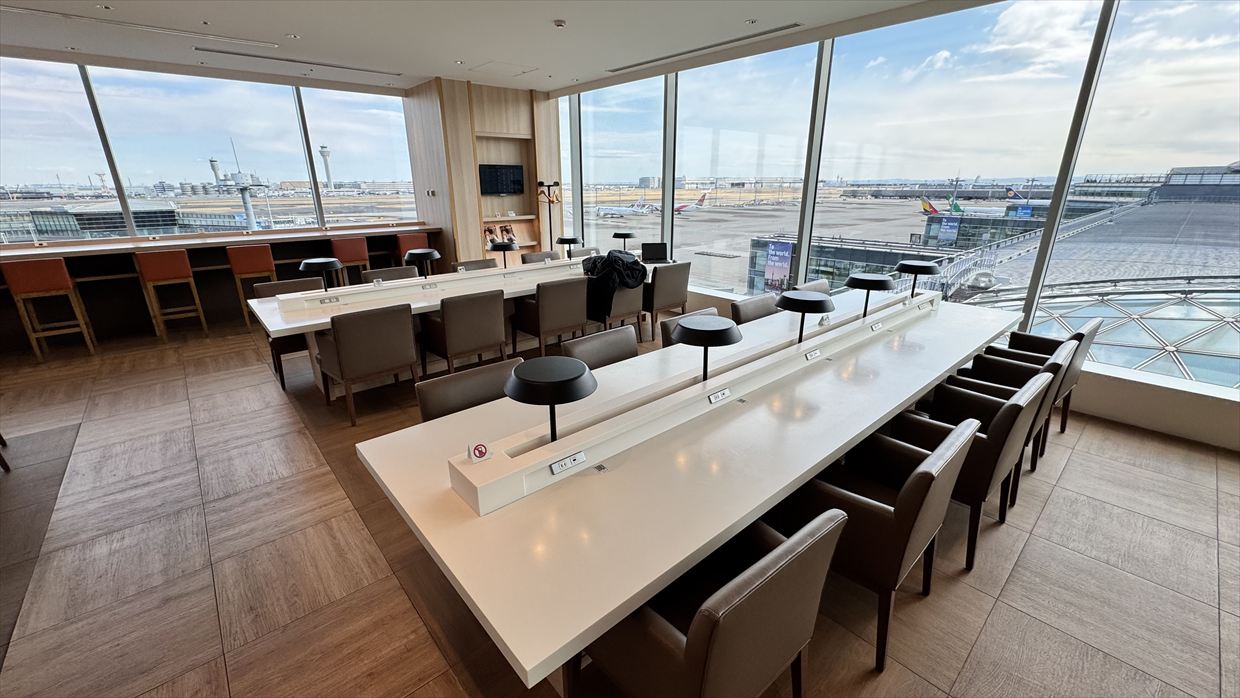 【ラウンジレポ】羽田空港 ターミナル3 JAL サクララウンジ SKY VIEW LOUNGE 25年2月18日